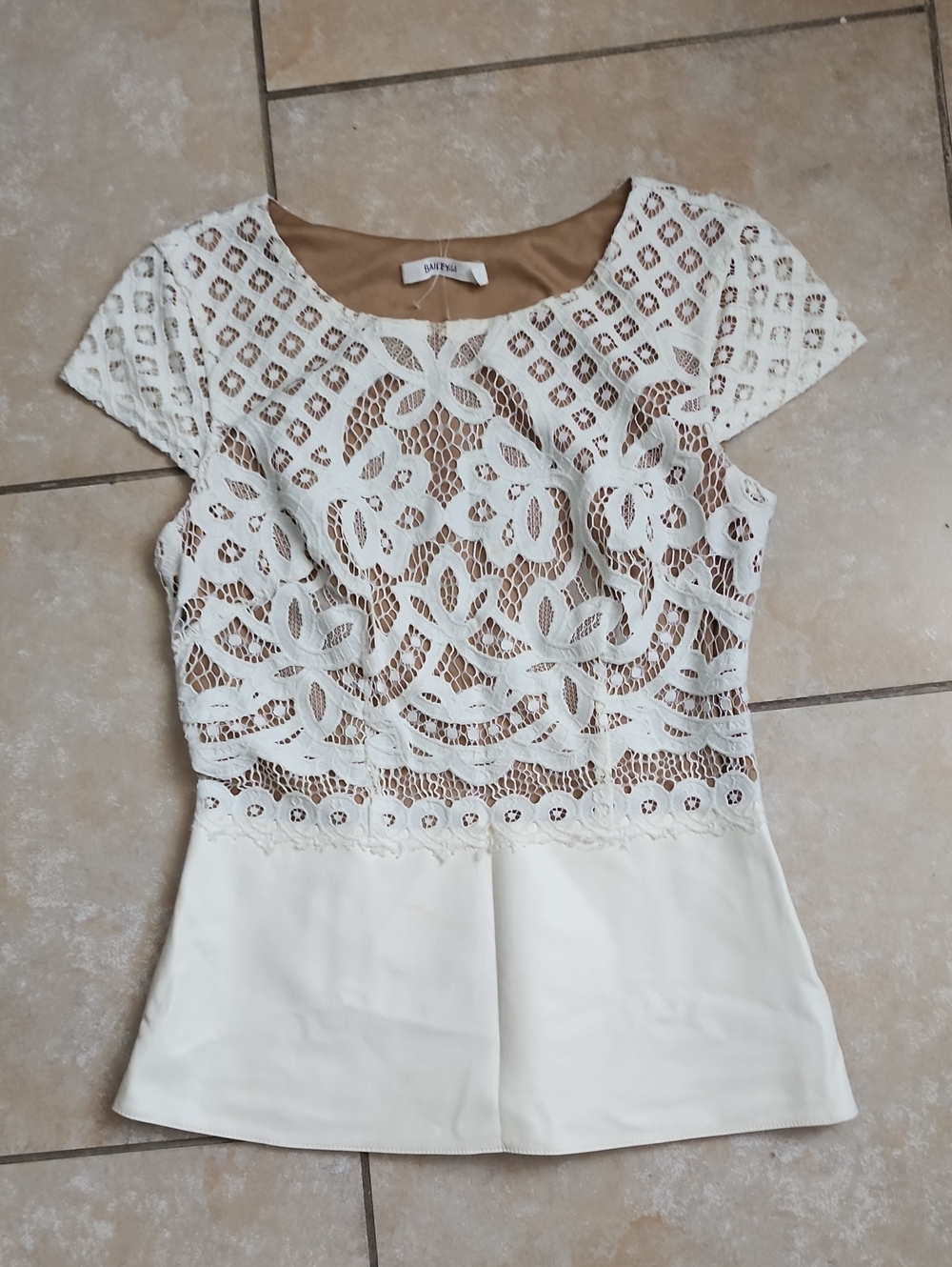 Bailey44 Lace Top Size Small